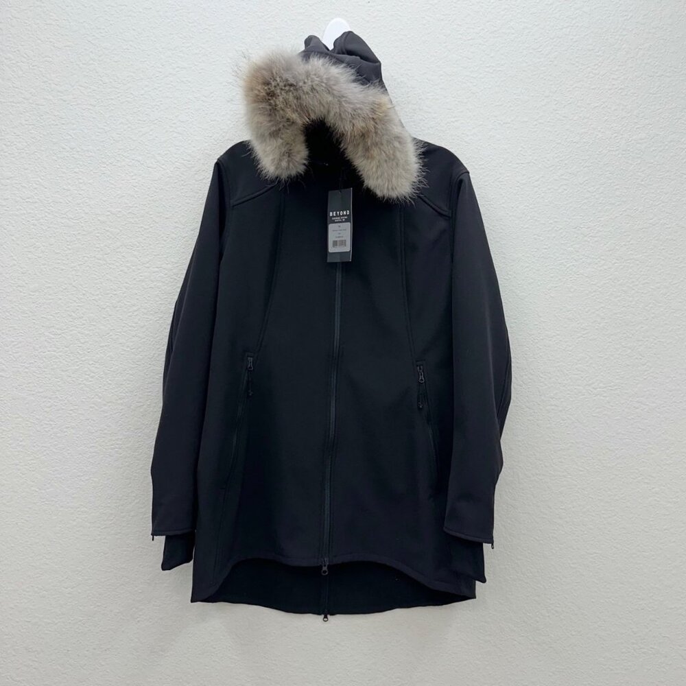 Beyond Clothing Systems Black Corday Fleece Lined Softshell Jacket Womens XL NEW